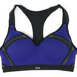 Victoria's Secret VSX Black and Blue Sports Bra